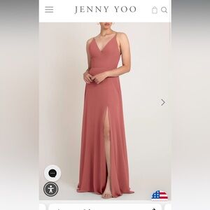 Jenny Yoo Bridesmaid dress - Dusty Rose